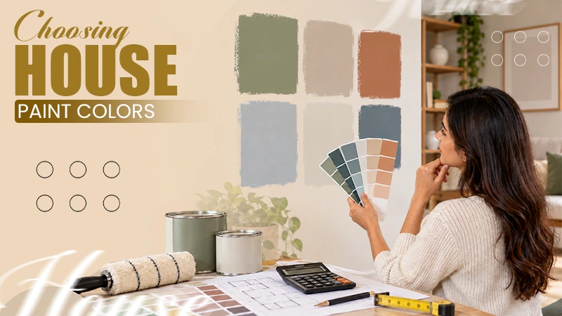 How to Choose a Paint Color for Your House Walls: A Complete Guide with Painting Cost Breakdown